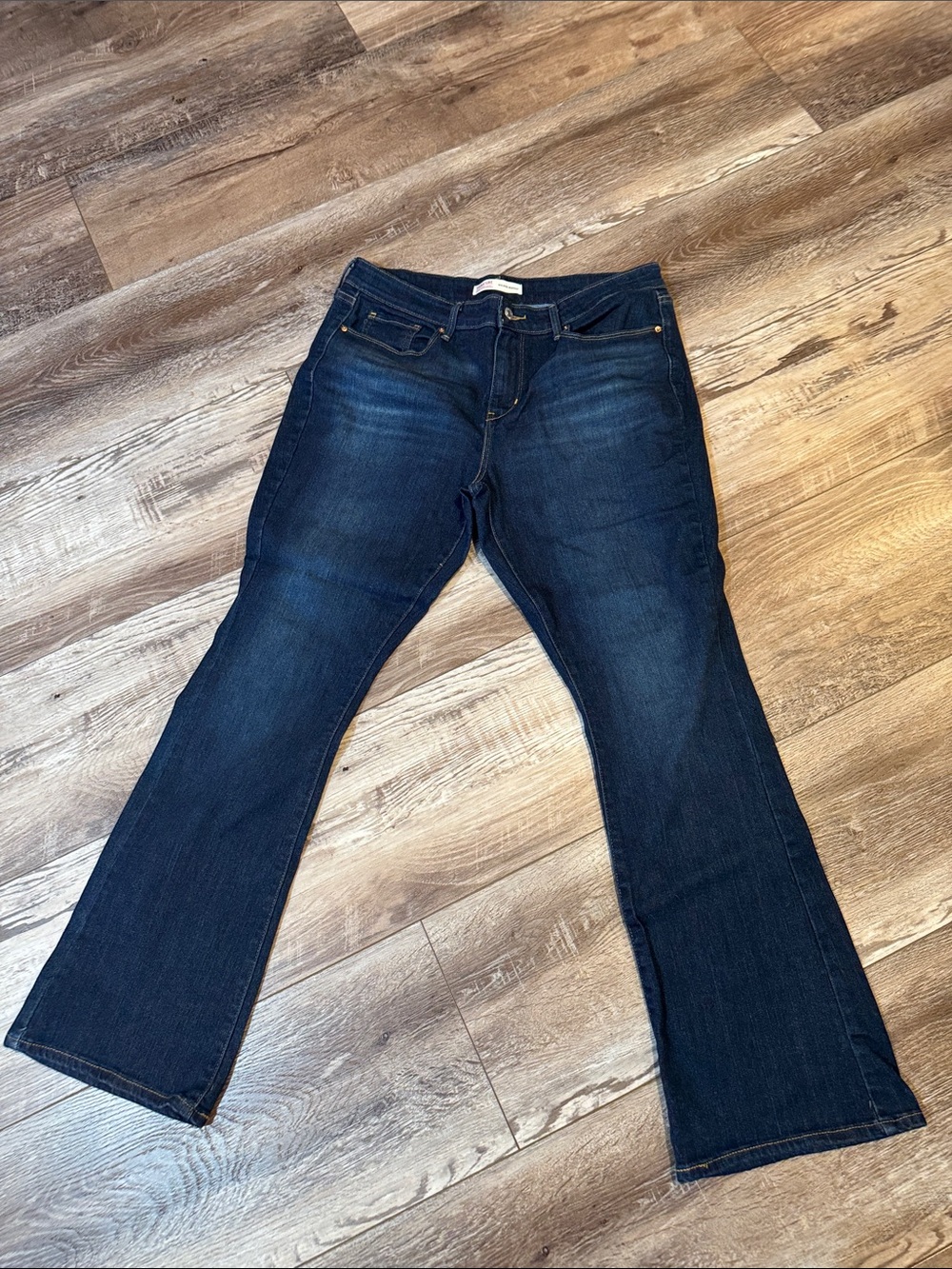 Women’s Levi's Dark Blue Flare Jeans